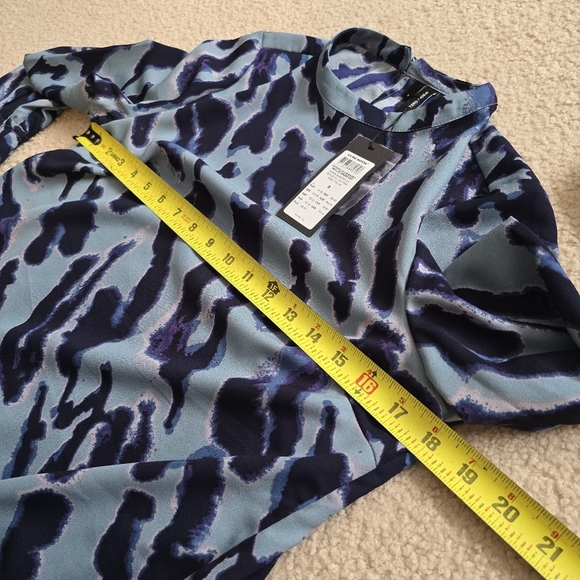 NWT Vero Moda Animal Print A-Line Dress Size S - Picture 7 of 12